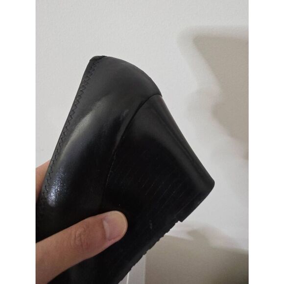 Tory Burch Sally Wedge Black Pumps W5.5 (2.5" heel) - Picture 8 of 10
